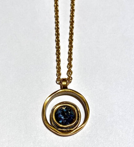 Patricia Locke Jewelry - Serenity Necklace in Denim