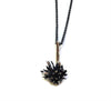 Chee-Me-No Jewelry - Small Thistle Drop Necklace in Silver