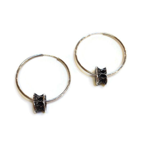 Joanna Lovett Jewelry - Bone Hoop Earrings