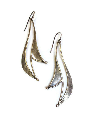 Julia Britell Jewelry - Petal Drop Earrings