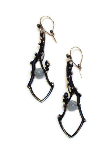 Katia Olivova Jewelry - Aquamarine Earrings