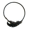 Katia Olivova Jewelry - Feather Pendant