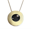 Mar Jewelry - Brushed Sterling Silver Pendant With Slate