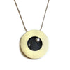 Mar Jewelry - Brushed Sterling Silver Pendant With Slate