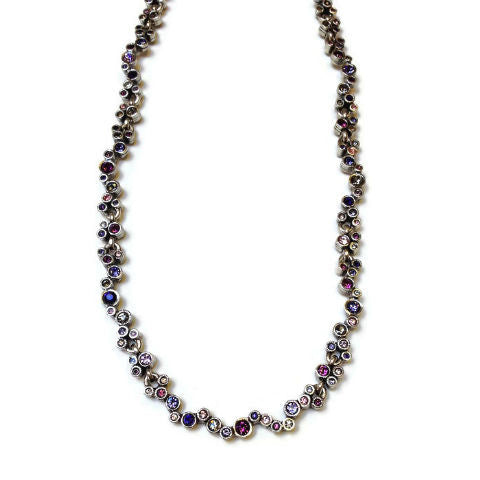 Patricia Locke Jewelry - Cassiopeia Necklace in Purple Rain