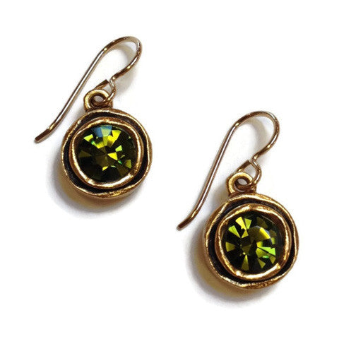 Patricia Locke Jewelry - Illumine Earrings in Olivine