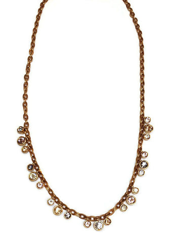 Patricia Locke Jewelry - Sparkles Necklace in Champagne