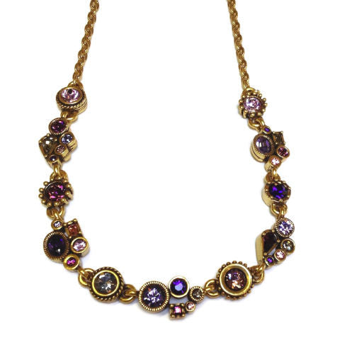 Patricia Locke Jewelry - Petite Necklace in Purple Rain