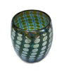 Philabaum Glass - Mirrored Nutty Bowl in Emerald