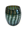Philabaum Glass - Mirrored Nutty Bowl in Emerald