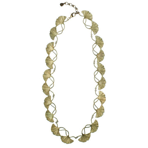 Silver Seasons - Michael Michaud - Ginkgo Necklace