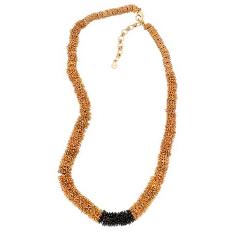 Silver Seasons by Michael Michaud - Gone to Seed Two Tone All Around Necklace