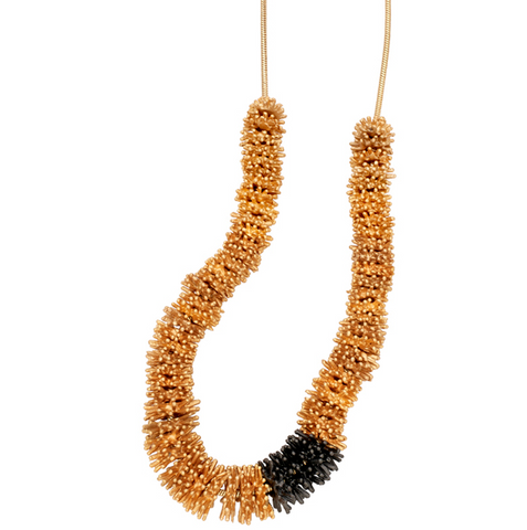 Silver Seasons by Michael Michaud - Gone to Seed Two Tone Necklace