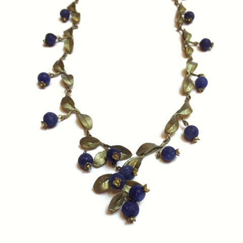 Silver Seasons - Michael Michaud - Blueberry Necklace