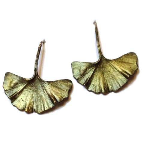 Silver Seasons - Michael Michaud - Ginkgo Earrings