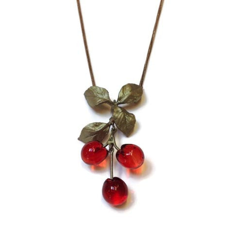 Silver Seasons - Michael Michaud - Morello Cherry Pendant