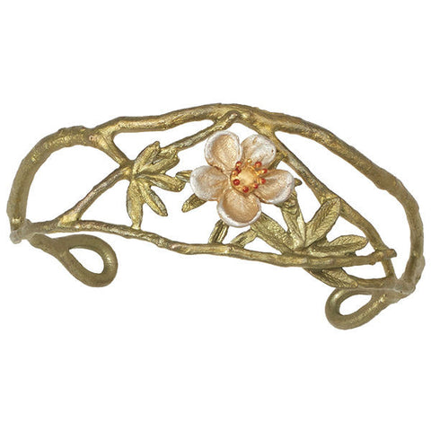 Silver Seasons by Michael Michaud - Tundra Rose Cuff Bracelet