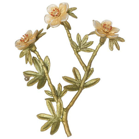 Silver Seasons by Michael Michaud - Tundra Rose Pin