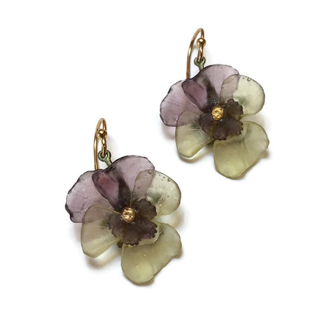 Michael Michaud - Pansy Earrings