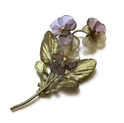 Michael Michaud - Pansy Pin