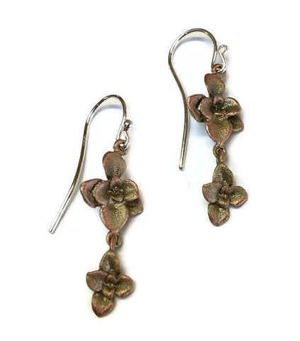 Silver Seasons by Michael Michaud - Succulent Earrings