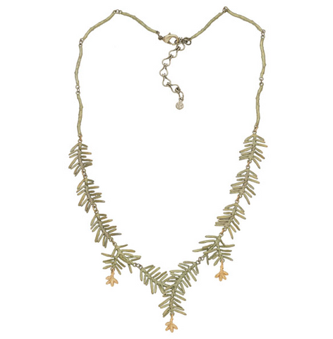 Silver Seasons by Michael Michaud - Petite Pine Necklace