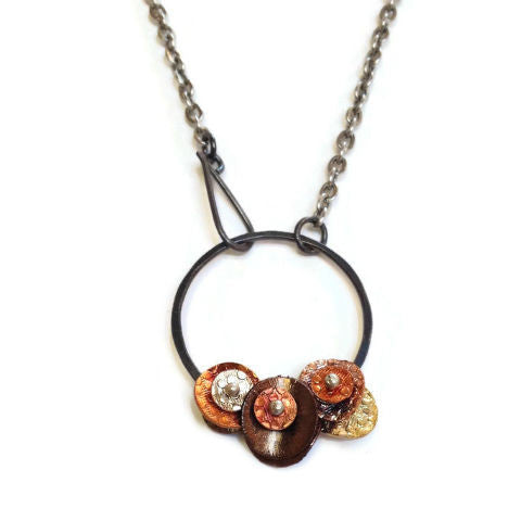 Silver Song Jewelry - Roller Pebble Pendant