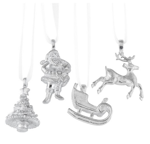 Vilmain by Danforth Pewter - Saint Nick Ornament Set