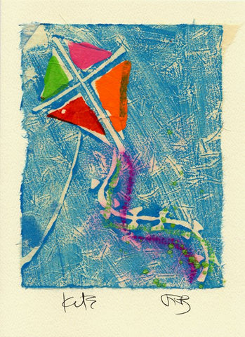 Salmonberry Studio - Kite Note Card