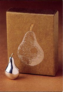 Vilmain Pewter - Sterling Silver Pear