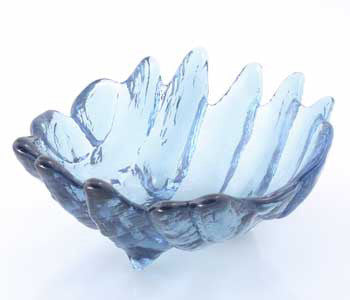 Hudson Beach Glass - Aloft Bowl in Sapphire