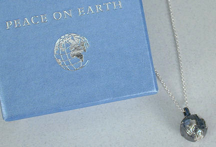 Vilmain Pewter - Earth Necklace in Sterling Silver
