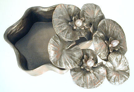 Michael Michaud - Table Art - Waterlilly Box