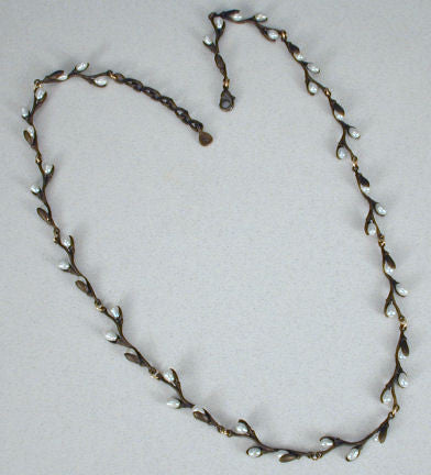Silver Seasons - Michael Michaud - Pussy Willow Delicate Necklace
