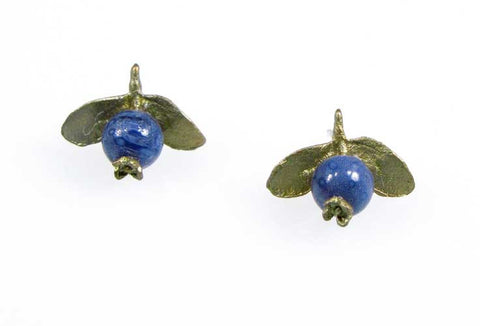 Silver Seasons - Michael Michaud - Blueberry Earrings