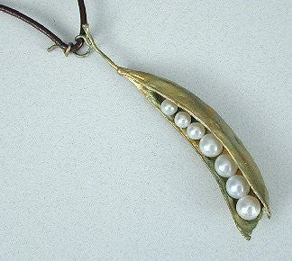 Silver Seasons - Michael Michaud - Pea Pod Necklace