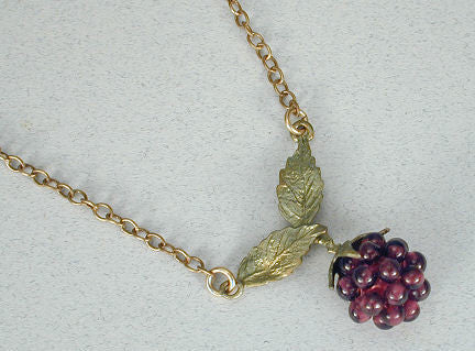 Silver Seasons - Michael Michaud - Raspberry Necklace
