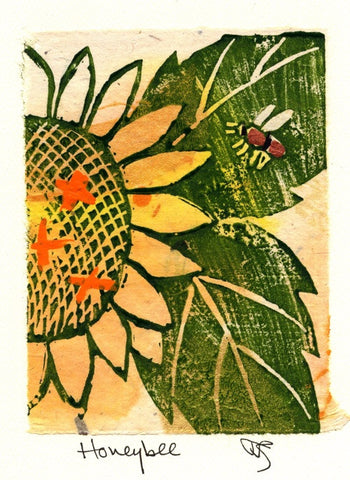 Salmonberry Studio - Honeybee Note Cards