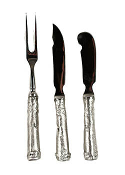 Michael Michaud - Table Art - Birch Bark Hostess Set