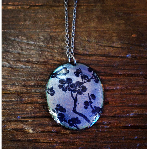 Daria Salus Jewelry - Cherry Blossom Pendant