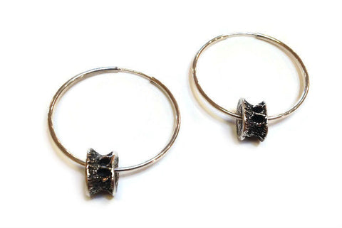 Joanna Lovett Jewelry - Bone Hoop Earrings