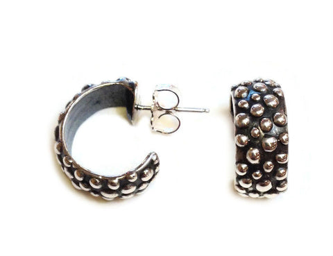 Joanna Lovett Jewelry - Wide Hoop Earrings