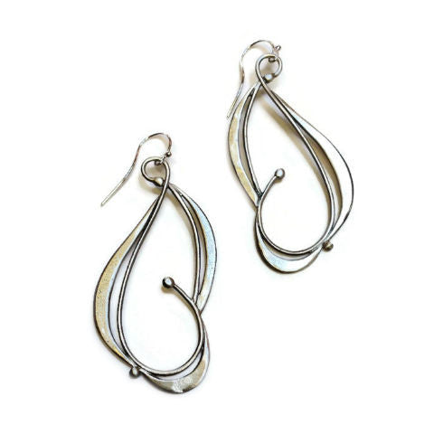 Julia Britell Jewelry - Swirl Earrings