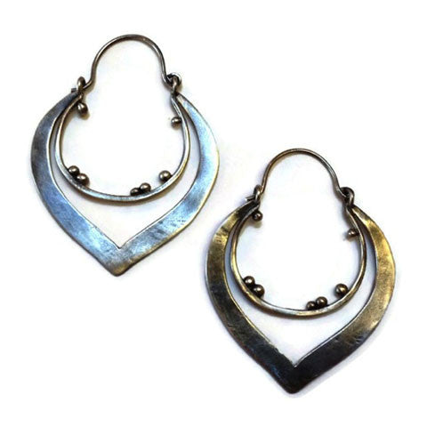 Julia Britell Jewelry - Double Hoop Earrings