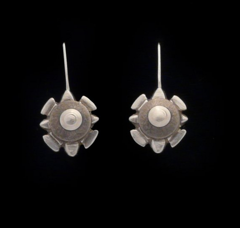 Kenneth Pillsworth Jewelry - Shield Earrings