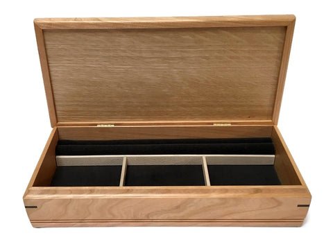 Mikutowski Woodworking - Cherry and Birds-eye Maple Sentinel Box