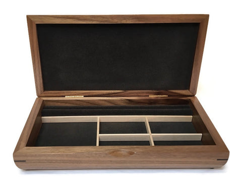 Mikutowski Woodworking - Walnut and Maple Valet Box