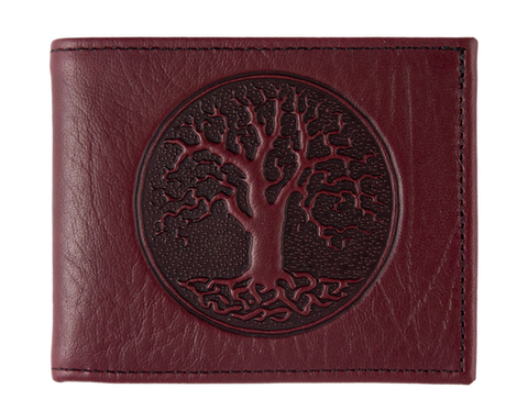 Oberon Design - Tree of Life Leather Wallet