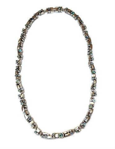 Patricia Locke Jewelry - Bandelier Necklace in Zephyr