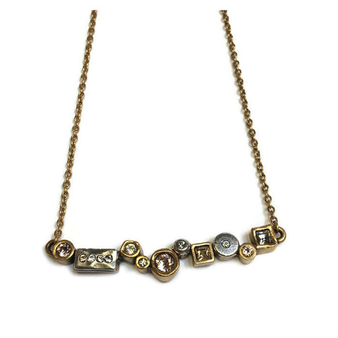 Patricia Locke Jewelry - Danae Necklace in Champagne